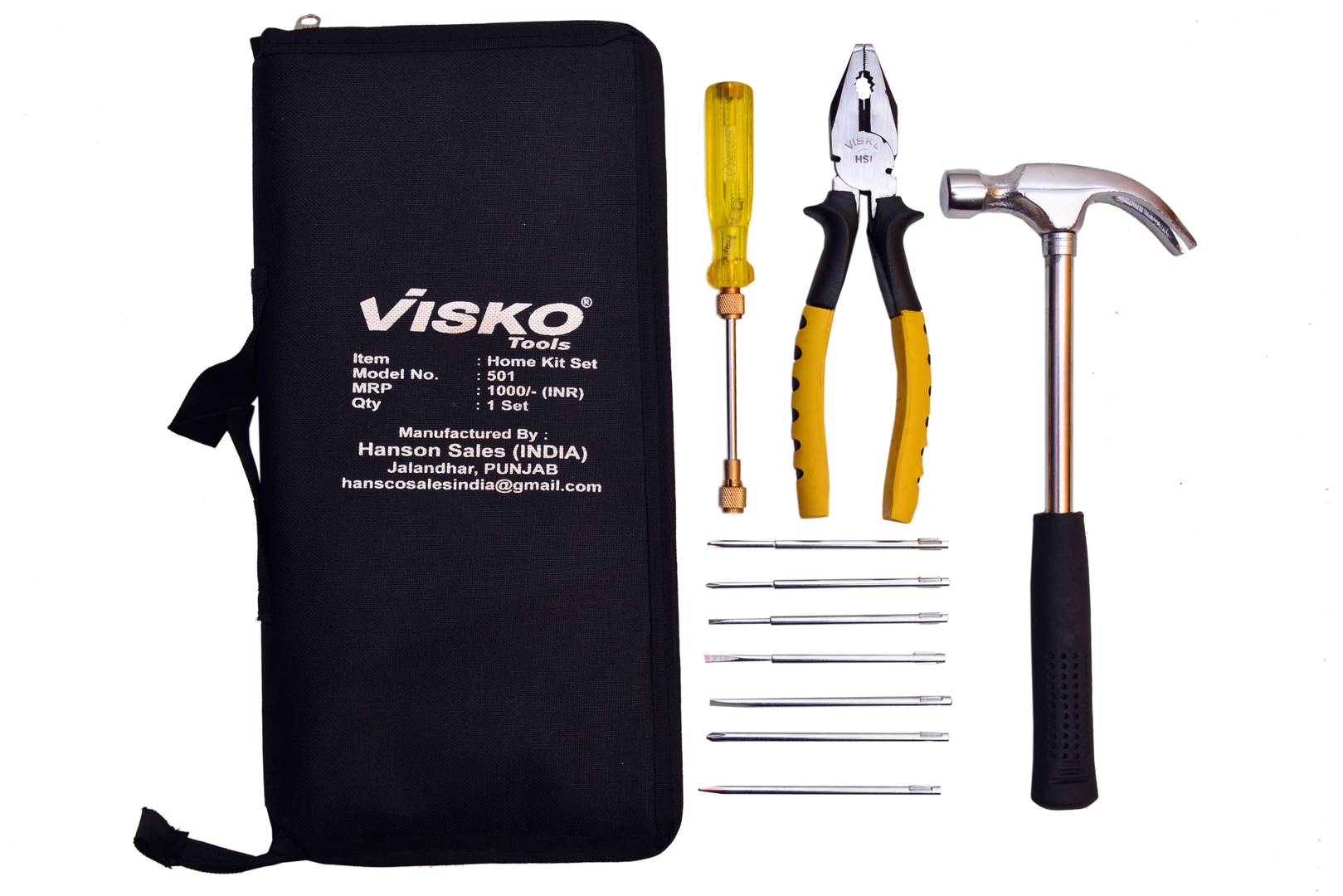 Home Hand Tool Kit (11 Tools)