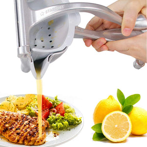 Sevina™ Instant Fruit Juicer, Multi-Purpose Metal Manual Orange & Lemon Squeezer