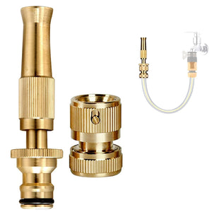 Brass Nozzle Water Spray 1/2'' Twist Water Jet