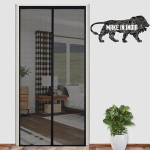 LifeKrafts Fiberglass Mosquito Screen Door Net Curtain