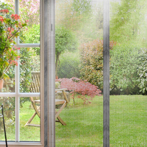 LifeKrafts Fiberglass Mosquito Screen Door Net Curtain