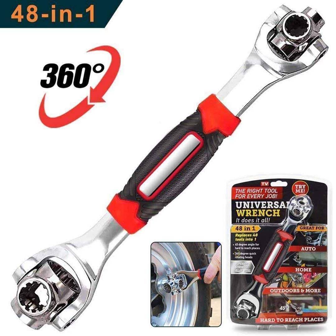 48 in 1 Universal Socket Wrench Multifunction Hand Tool Wrench