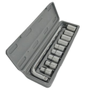 10 in 1 Socket Wrench Spanner Set Automobile Repair Tool Box Precision Sleeve Wrench Sleeve Wrench Combination Hand Tool Socket Set