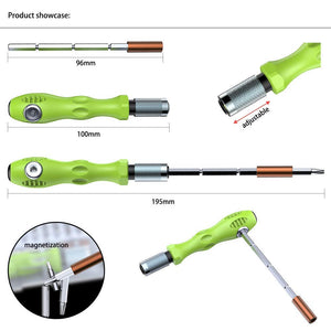 32 in 1 interchangeable Multipurpose Mini Screwdriver Set Magnetic Slot Wrench Bits Repair Tools Kit Set