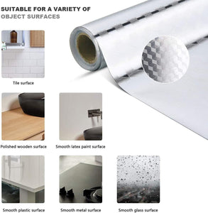 Kitchen Wall Papers Oil Proof and Water Proof 60CM X 200CM
