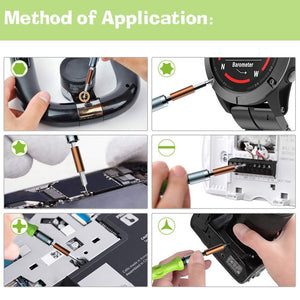 32 in 1 interchangeable Multipurpose Mini Screwdriver Set Magnetic Slot Wrench Bits Repair Tools Kit Set