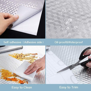 Kitchen Wall Papers Oil Proof and Water Proof 60CM X 200CM
