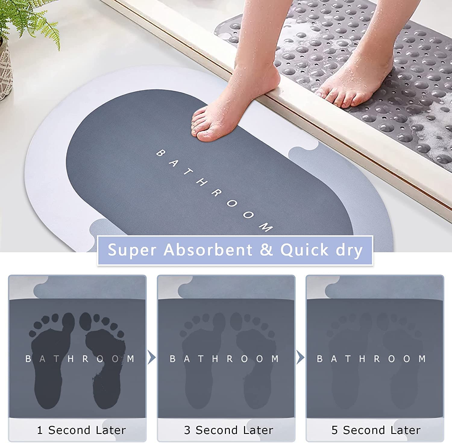 Bathroom Mat, Door Mat, Floor Mat, Bath Mat ,Bathroom Carpet