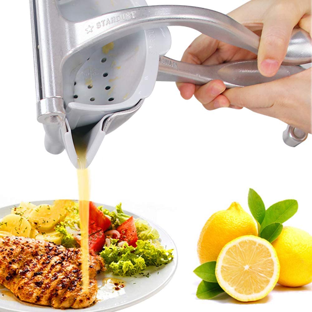 Sevina™ Instant Fruit Juicer, Multi-Purpose Metal Manual Orange & Lemon Squeezer